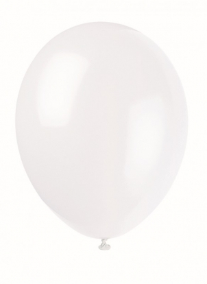 Balons, balts (30 cm)